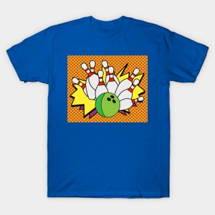 Funny Skittles Bowling Match T-Shirt